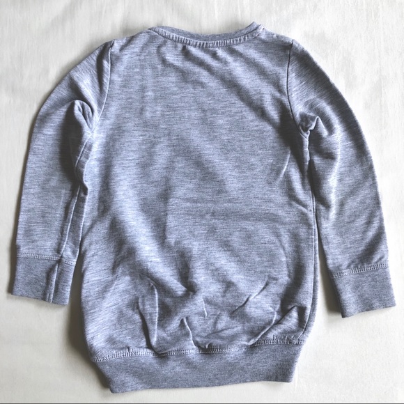 Disney Little Girl Gray Minnie Sweatshirt 2T - Picture 3 of 9